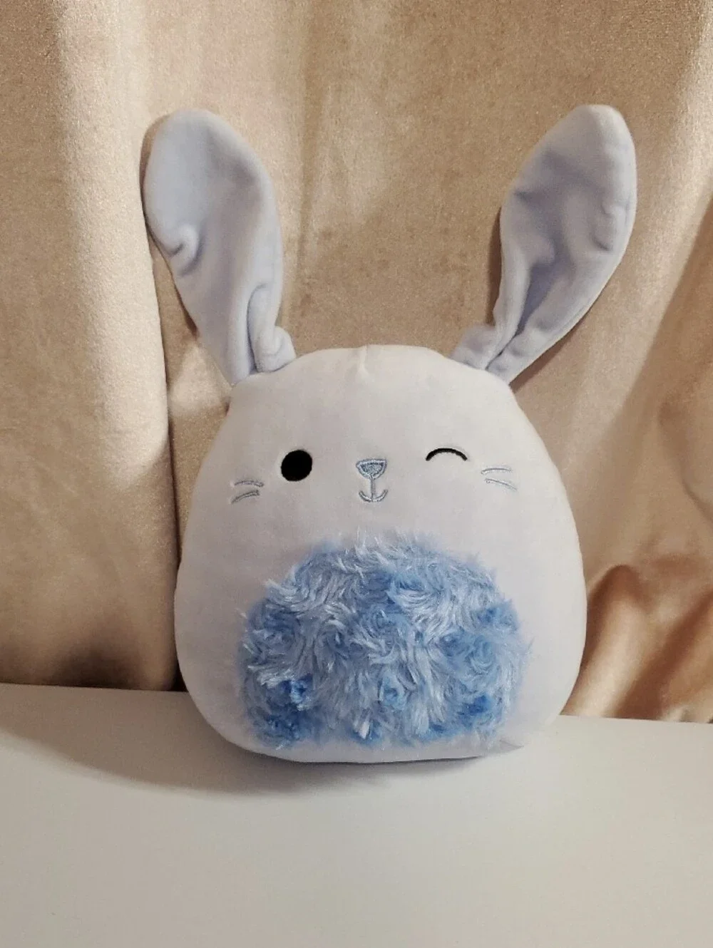 Squishmallows Pastel Trio Plush Set - Pink Narwhal, Mint Yak, Light Blue Bunny